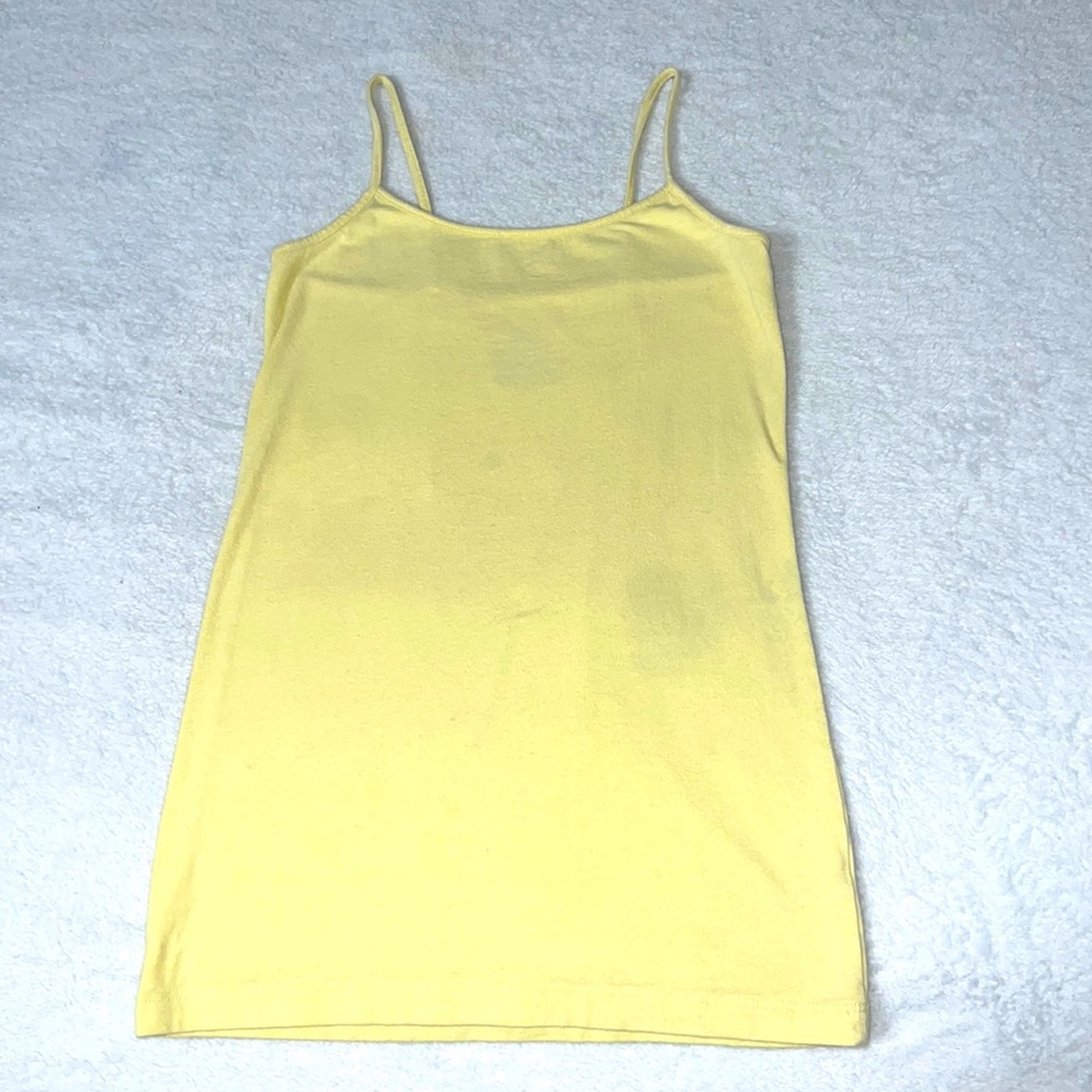 Yellow tank top